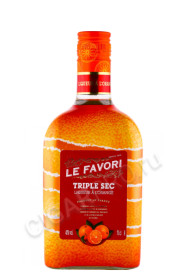 ликер le favori triple sec orange 0.7л