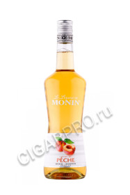 ликер monin liqueur creme de peche 0.7л