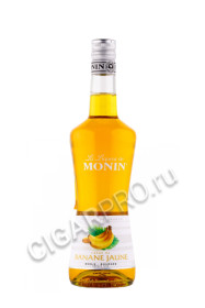 ликёр monin liqueur de banana jaune 0.7л