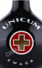 этикетка ликер zwack unicum 0.7л