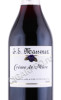 этикетка ликер g e massenez creme de mure 0.7л