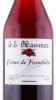 этикетка ликер massenez creme de framboise 0.7л