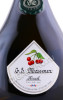 этикетка ликер g e massenez eau de vie framboise sauvage origine 0.7л