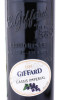 этикетка ликер giffard creme de cassis 0.7л