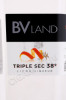 этикетка ликер bvland triple sec 0.7л