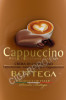 этикетка ликер cappuccino bottega 0.5л