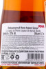 контрэтикетка ликёр monin liqueur de apricot brandy 0.7л