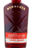 этикетка ликер wenneker cherry brandy 0.7л