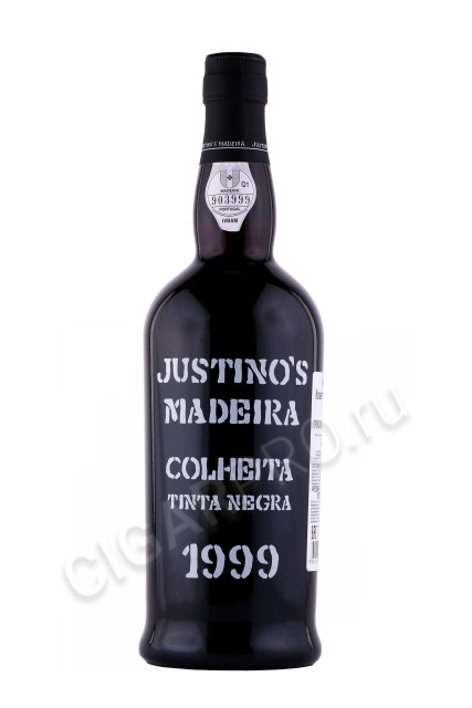 мадера justino’s madeira colheita tinta negra fine rich 0.75л