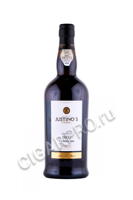 мадера justino’s madeira colheita verdelho medium dry 0.75л