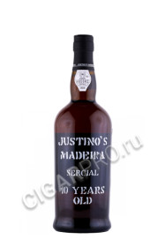 мадейра justino’s madeira sercial dry 10 years old 0.75л