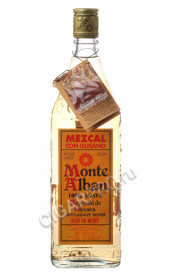mezcal monte alban con gusano купить мескаль монте албан с гусеницей агавы цена