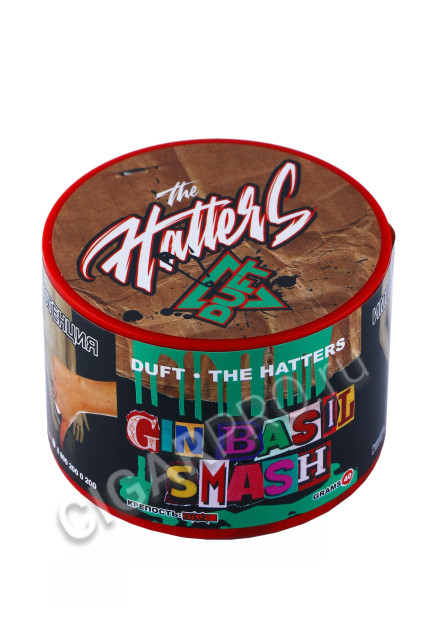 табак для кальяна duft x the hatters gin basil smash 40гр