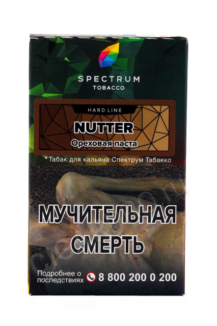 табак для кальяна spectrum hard line nutter 40г