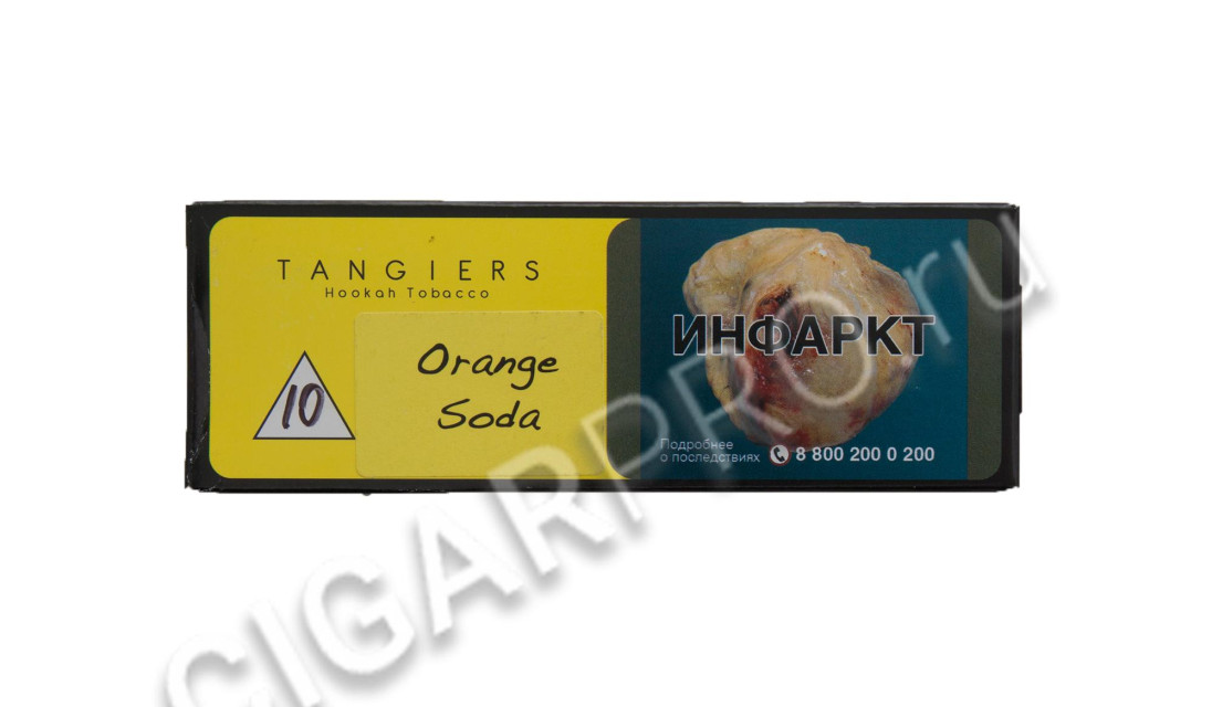 табак для кальяна tangiers orange soda noir (танжирс орандж сода желтый) 50г