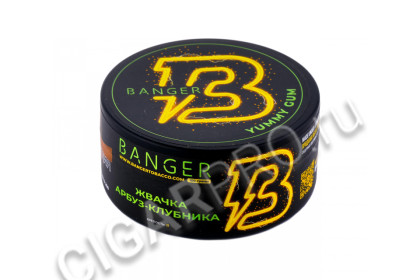 табак для кальяна banger yummy gum 100г