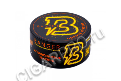 табак для кальяна banger orange biscuit 100г