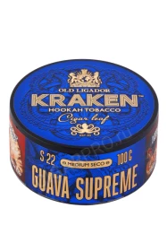 Табак для кальяна Kraken Guava Suprime S22 Medium Seco 100г
