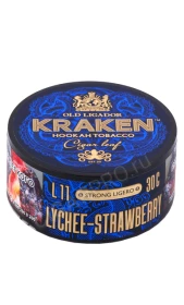 Табак для кальяна Kraken Lychee Strawberry L11 Strong Ligero 30г