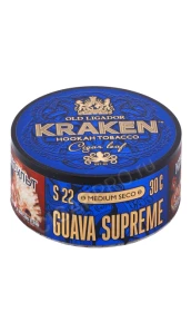 Табак для кальяна Kraken Guava Suprime S22 Medium Seco 30г