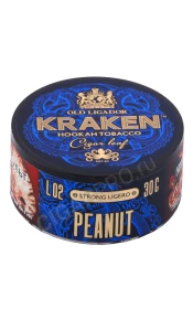 Табак для кальяна Kraken Peanut L02 Strong Ligero 30г
