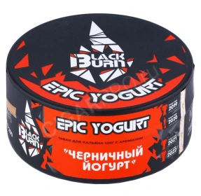 Табак для кальяна BlackBurn Epic Yogurt 100г