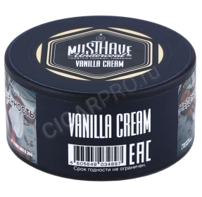 Табак для кальяна Must Have Vanilla Cream 25г