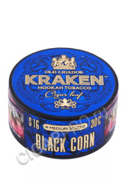 табак для кальяна kraken black corn s16 medium seco 30г