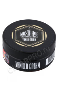 табак для кальяна must have vanilla cream 125г