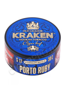 табак для кальяна kraken porto ruby s17 medium seco 30г