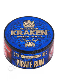 табак для кальяна kraken pirate rum s19 medium seco 30г