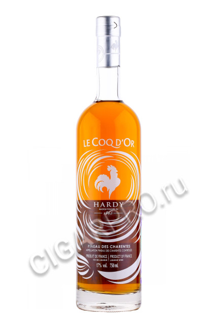 pineau des charentes hardy le coq dor blanc aoc 0.75л