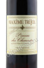 этикетка maxime trijol pineau des charantes 0.75л