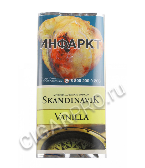 трубочный табак skandinavik vanilla