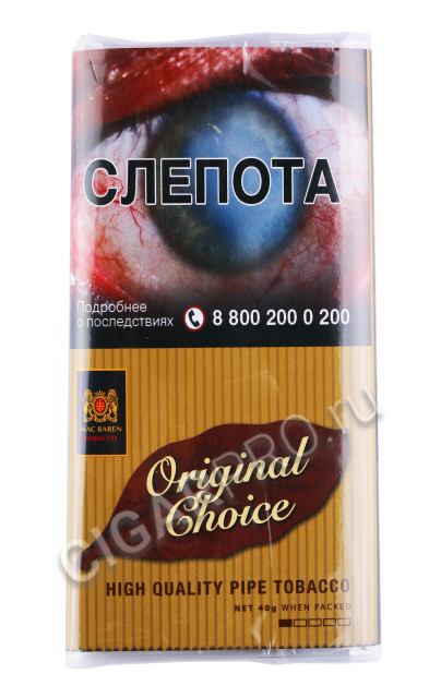 трубочный табак mac baren original choice 40гр