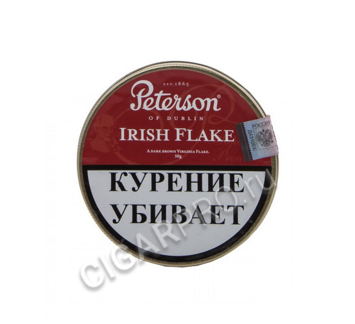 трубочный табак peterson irish flake