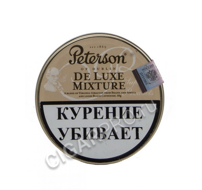 трубочный табак peterson de luxe mixture