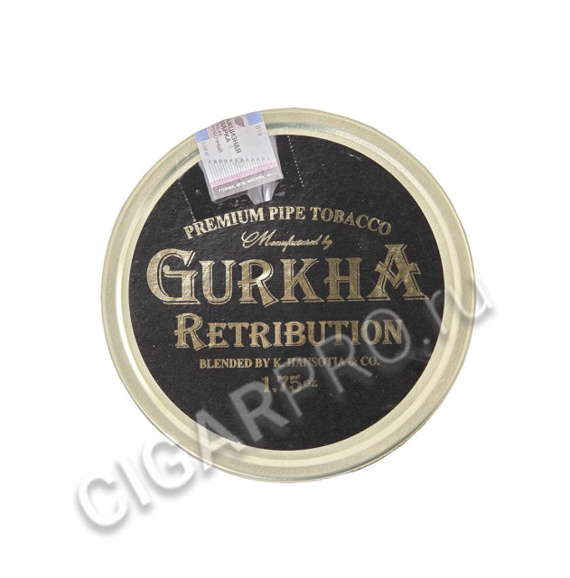трубочный табак gurkha retribution