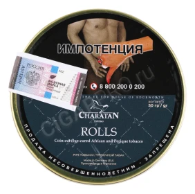 Трубочный табак Charatan Rolls 50 гр