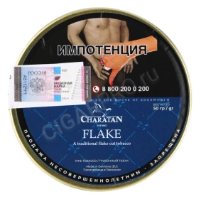Трубочный табак Charatan Flake 50 гр