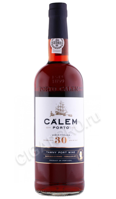 портвейн calem tawny 30 years 0.75л