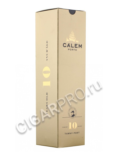 подарочная коробка calem 10 years tawny porto