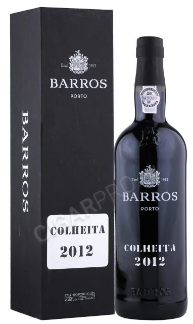 Портвейн Баррос Колейта 2012 года 0.75л в подарочной упаковке