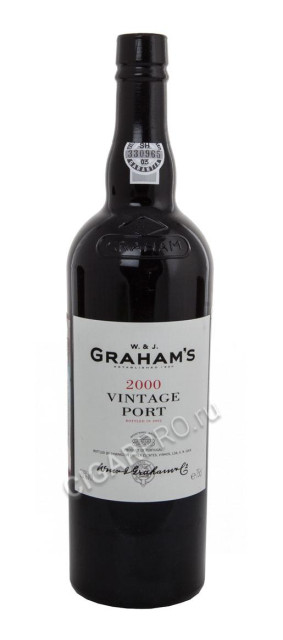 grahams vintage port 2000 купить портвейн грэмс винтаж порт 2000г цена