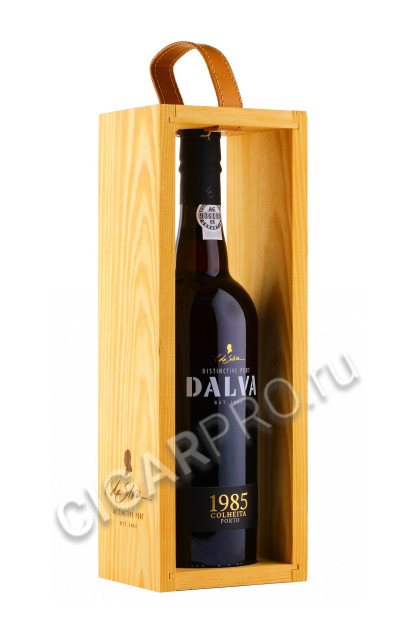 подарочная упаковка dalva porto colheita 1985 0.75л