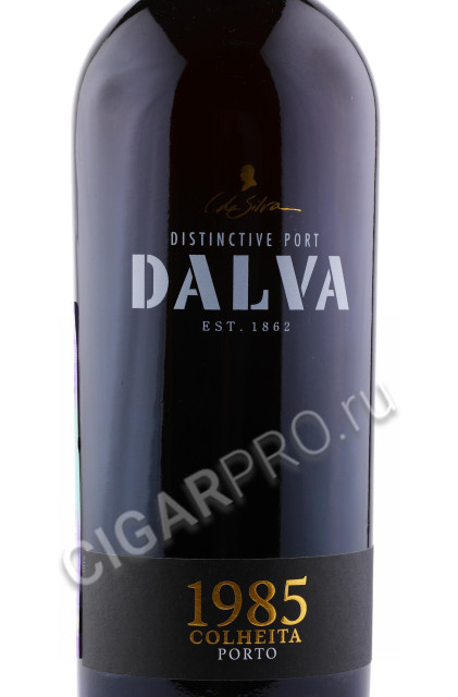 этикетка dalva porto colheita 1985 0.75л