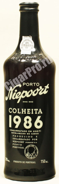 портвейн португальский niepoort  1986 год