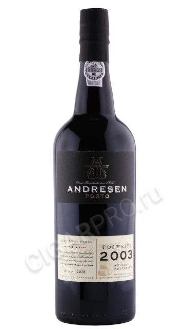 портвейн andresen colheita 2003г 0.75л