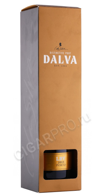 подарочная упаковка портвейн dalva lbv 2013 porto 0.75л