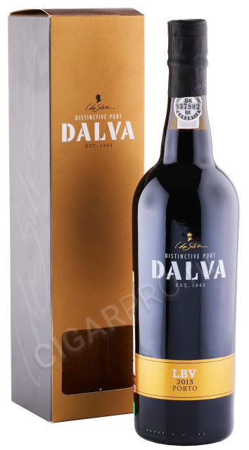 портвейн dalva lbv 2013 porto 0.75л в подарочной упаковке